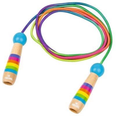 KRABBELKÄFER - Corde à sauter - Arc en ciel