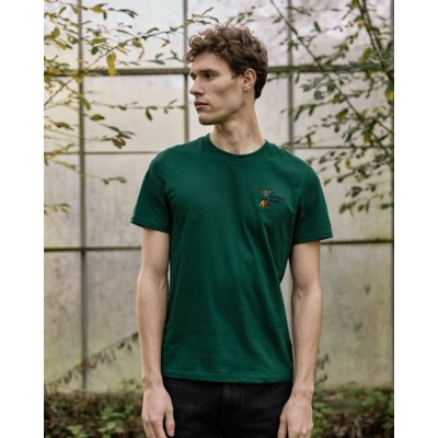 FAGUO - T Shirt Arcy - Vert sapin