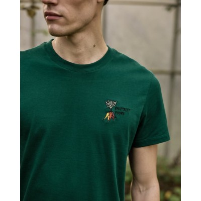 FAGUO - T Shirt Arcy - Vert sapin