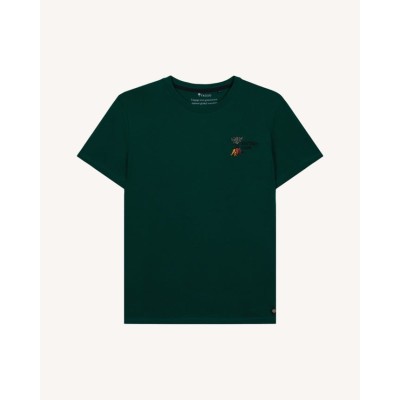 FAGUO - T Shirt Arcy - Vert sapin