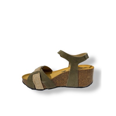 PLAKTON - Sandales So Brave - Kaki