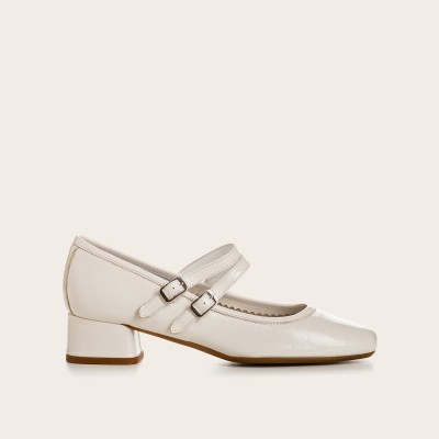 REQINS - Babies à talon Kristen - Off white