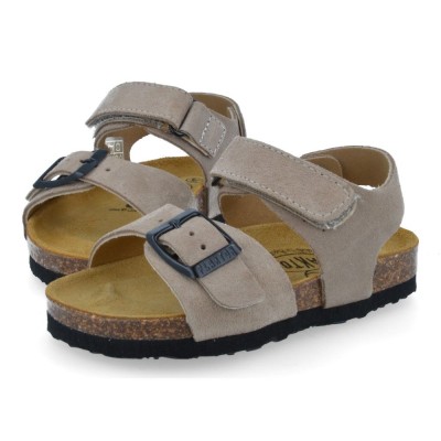 PLAKTON - Sandales Parker - Piedra