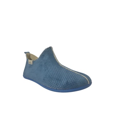LA MAISON DE L'ESPADRILLE - Bottillon Perforé 2180 - Ciel