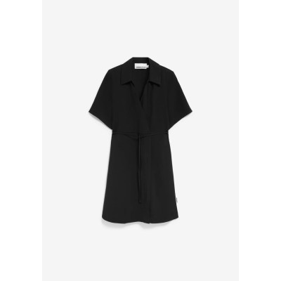 ARMEDANGELS - Robe Femnaami Lino - Noir