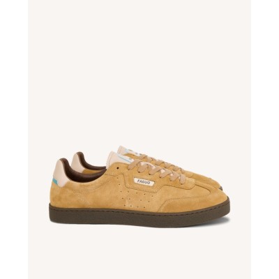 FAGUO - Baskets Lumbo Suede - Camel