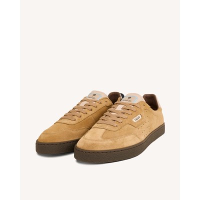 FAGUO - Baskets Lumbo Suede - Camel