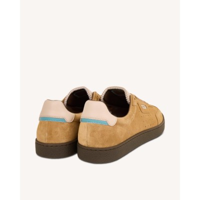 FAGUO - Baskets Lumbo Suede - Camel
