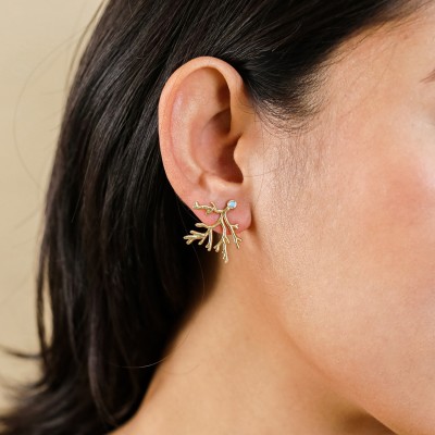 Boucles d’oreilles Darya, Franck Herval | Bijoux Totem.