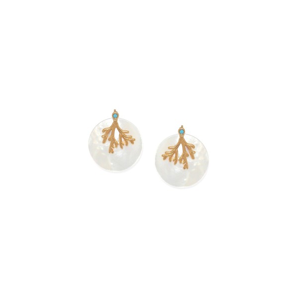 FRANCK HERVAL Boucles d’oreilles Dormeuses Darya.