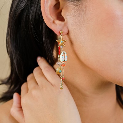 Boucles d’oreilles Darya, Franck Herval | Bijoux Totem.