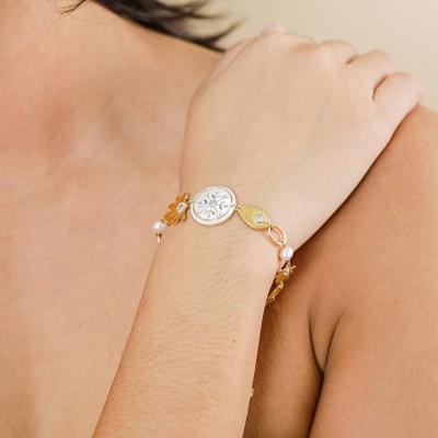 Bracelet Fiona, Marque Franck Herval | Bijoux Totem.
