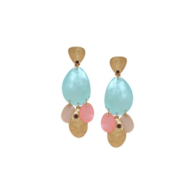Boucles d’oreille Laly, Marque Franck Herval | Bijoux Totem.