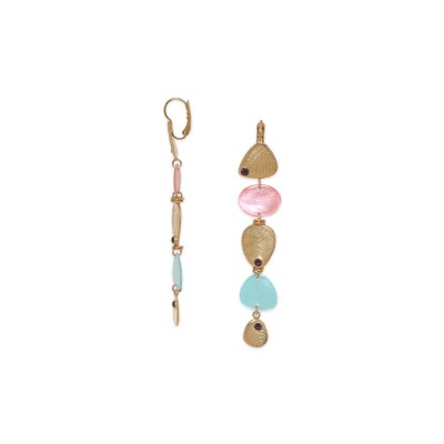 Dormeuses Laly, Marque Franck Herval | Bijoux Totem.