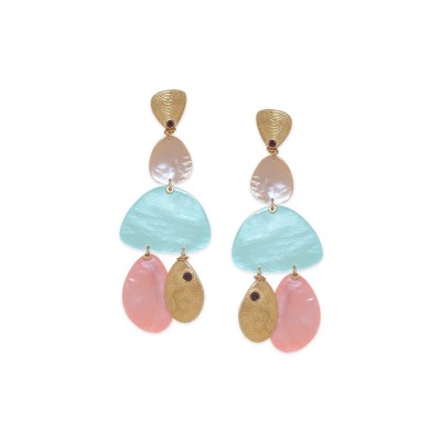 Boucles d’oreille Laly, Marque Franck Herval | Bijoux Totem.
