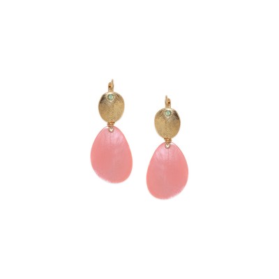 Dormeuses Laly, Marque Franck Herval | Bijoux Totem.
