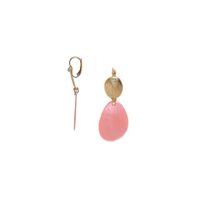 Dormeuses Laly, Marque Franck Herval | Bijoux Totem.