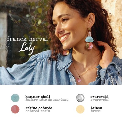 Bracelet Laly, Marque Franck Herval | Bijoux Totem.