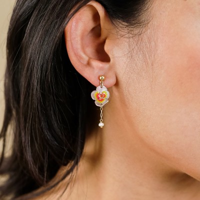 Boucles Garance, Marque Franck Herval | Bijoux Totem.