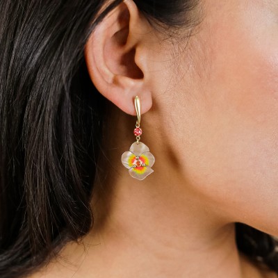 Boucles Garance, Marque Franck Herval | Bijoux Totem.
