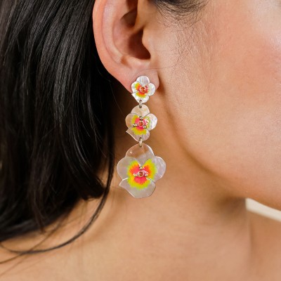 Boucles Garance, Marque Franck Herval | Bijoux Totem.