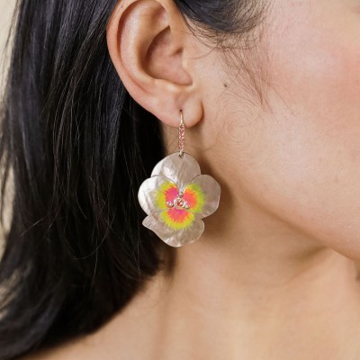 Boucles Garance, Marque Franck Herval | Bijoux Totem.