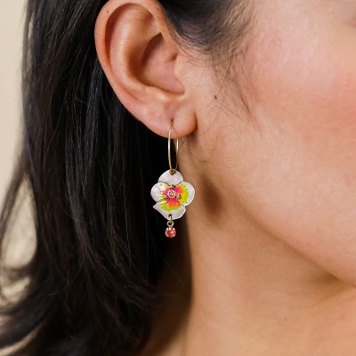 Boucles Garance, Marque Franck Herval | Bijoux Totem.