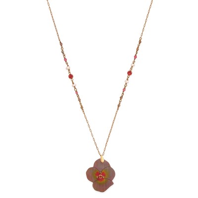 Collier long Garance, Marque Franck Herval | Bijoux Totem.