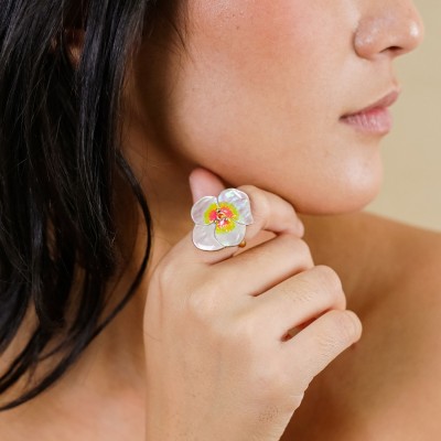 Bague ajustable Garance, Marque Franck Herval | Bijoux Totem