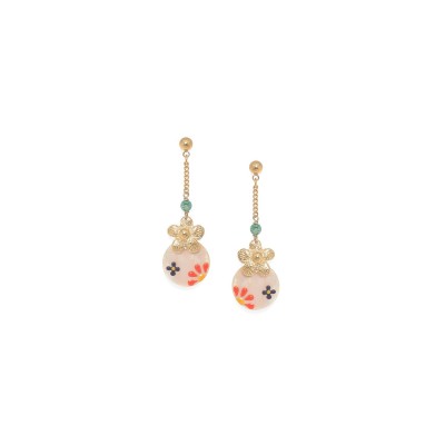 Boucles Rosalie, Marque Franck Herval | Bijoux Totem.
