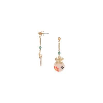 Boucles Rosalie, Marque Franck Herval | Bijoux Totem.