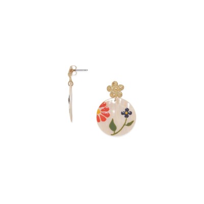 Boucles Rosalie, Marque Franck Herval | Bijoux Totem.