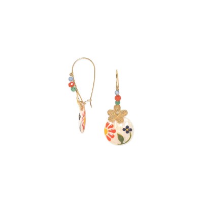 Boucles Rosalie, Marque Franck Herval | Bijoux Totem.
