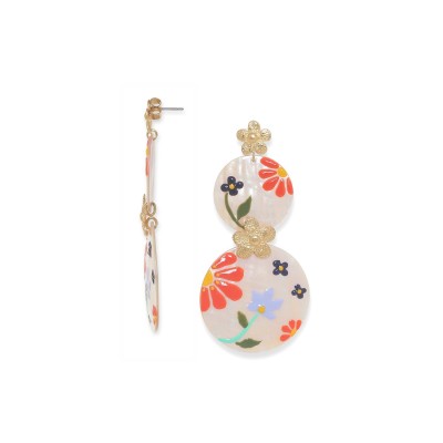 Boucles Rosalie, Marque Franck Herval | Bijoux Totem.