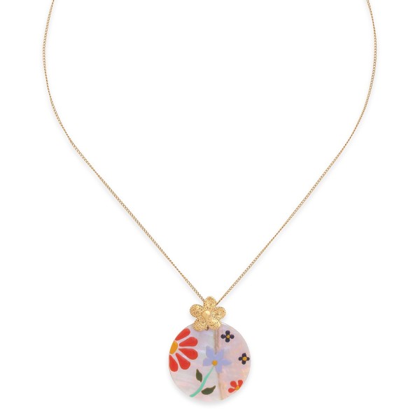 FRANCK HERVAL Collier Pendentif Rosalie.