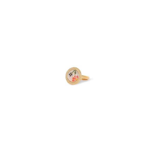 FRANCK HERVAL Bague Ajustable Rosalie.