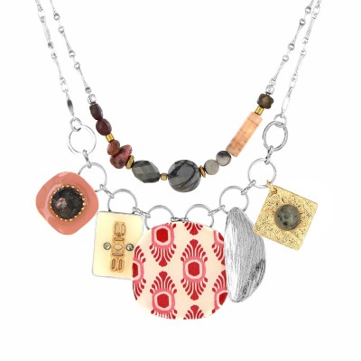 Collier Ikat, Marque Taratata | Bijoux Totem