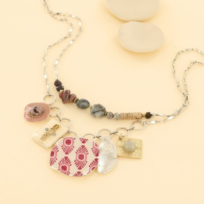 Collier Ikat, Marque Taratata | Bijoux Totem