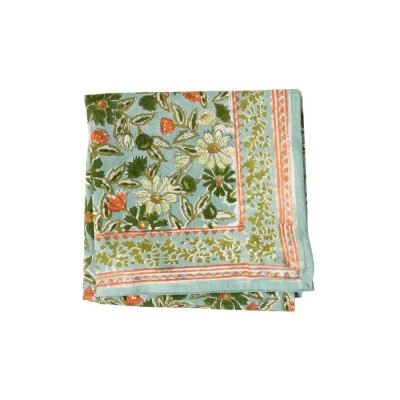 Foulard Meera Blue, Marque BONHEUR DU JOUR | Bijoux Totem.