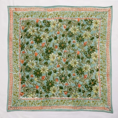 Foulard Meera Blue, Marque BONHEUR DU JOUR | Bijoux Totem.