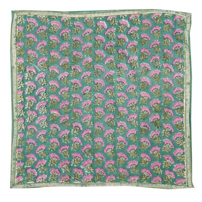 Foulard Namasté Vert, Marque BONHEUR DU JOUR | Bijoux Totem.