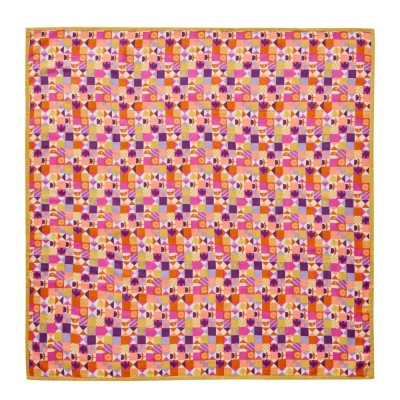 Foulard Patchy Miel, Marque BONHEUR DU JOUR | Bijoux Totem.