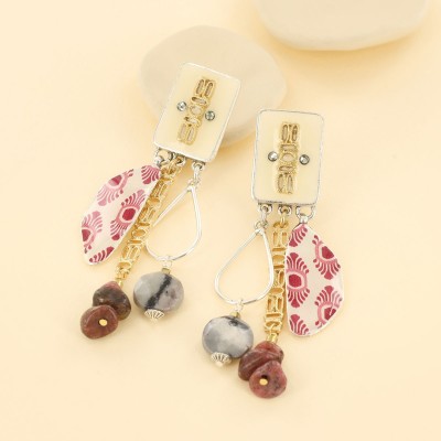 Clips Ikat, Marque Taratata | Bijoux Totem