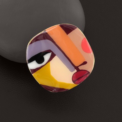 Broche fantaisie Girls, Marque Taratata | Bijoux Totem