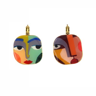 Dormeuses Girls. Marque Taratata bijoux | Bijoux Totem