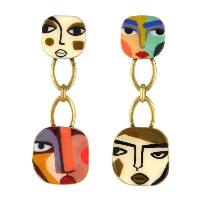 Boucles Girls, Marque Taratata bijoux | Bijoux Totem