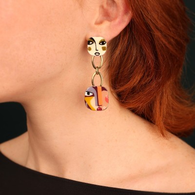 Boucles Girls, Marque Taratata bijoux | Bijoux Totem