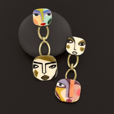 Boucles Girls, Marque Taratata bijoux | Bijoux Totem