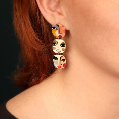 Boucles Girls, Marque Taratata bijoux | Bijoux Totem