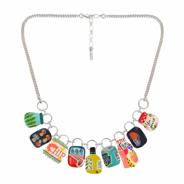 TARATATA bijoux Collier Plastron Food.